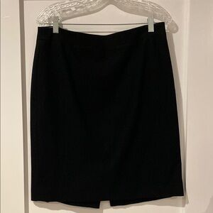 J. Crew Classic Black Pencil Skirt